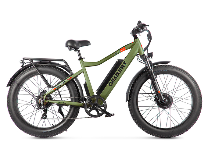 Электрофэтбайк Gelbert Pegas 3 DUAL PRO (Хаки)
